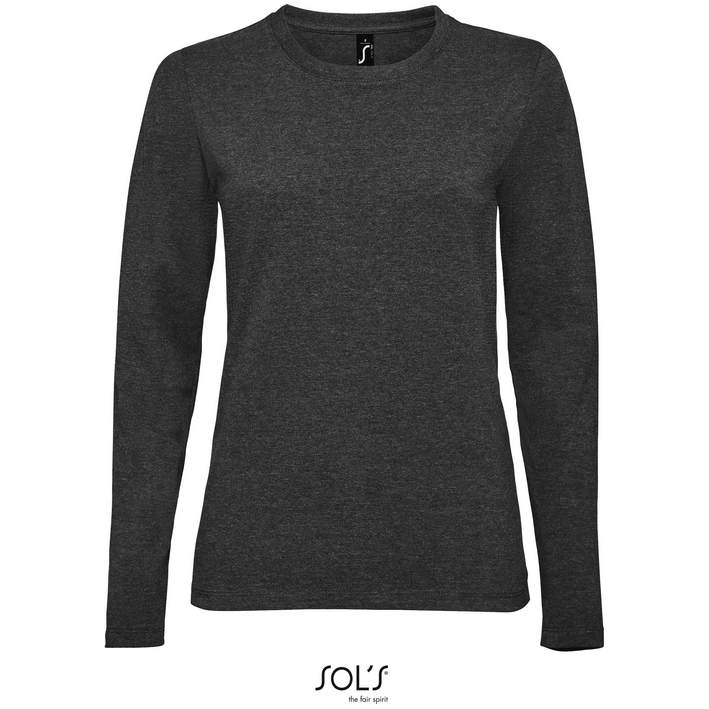 25.2075 SOL'S - Imperial LSL Women charcoal melange .r64