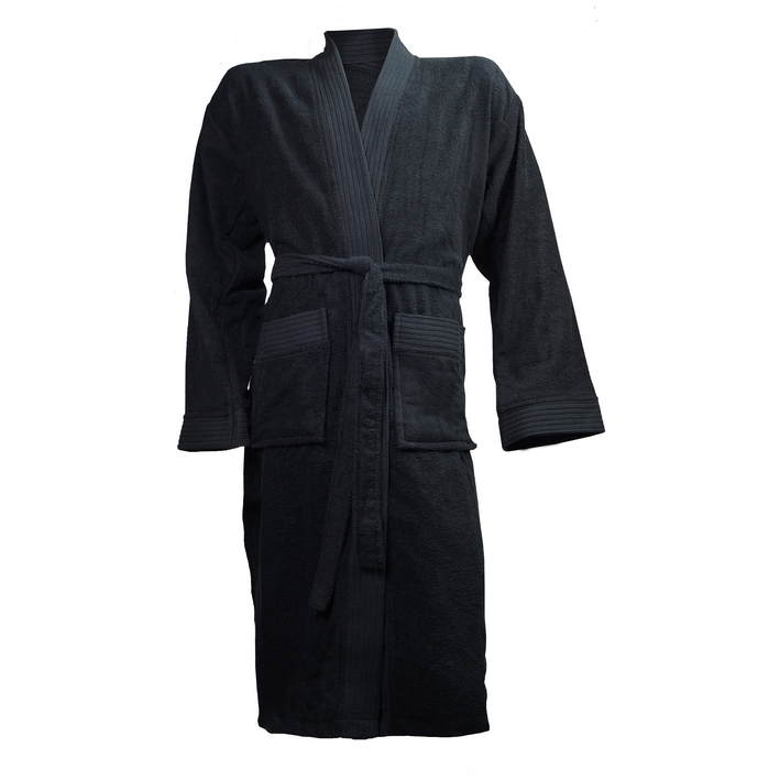 48.1011 The One - Bathrobe black .002
