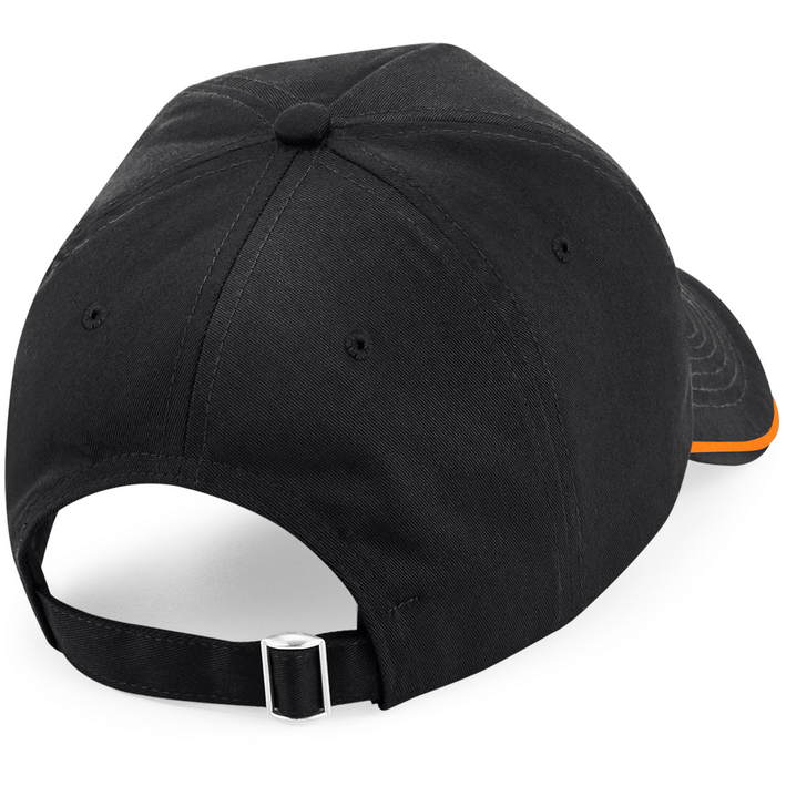53.025C Beechfield - B 25C black/orange .813