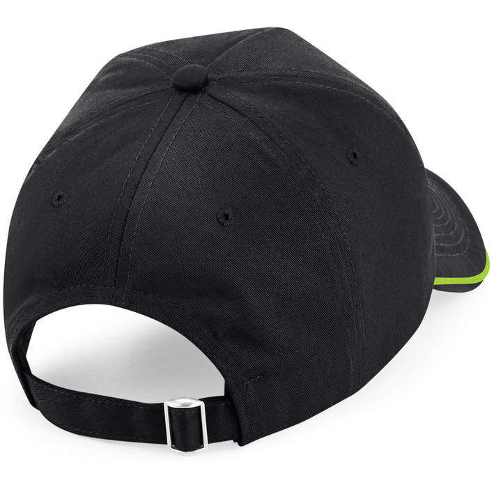 53.025C Beechfield - B 25C black/lime green .d82