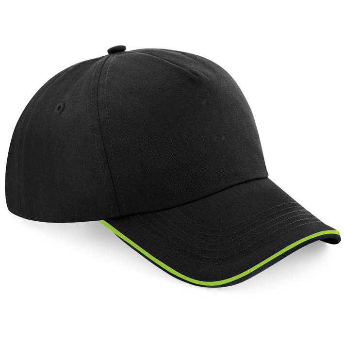 53.025C Beechfield - B 25C black/lime green .d82