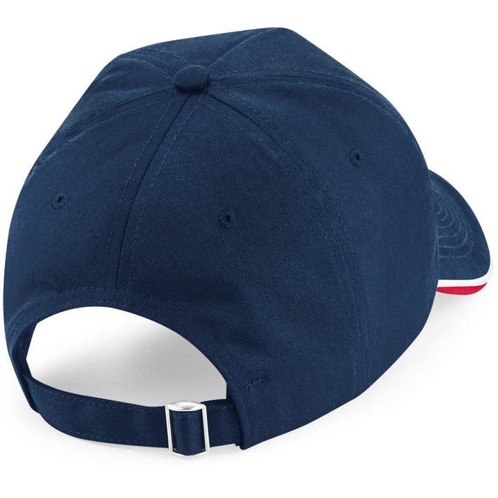 53.025C Beechfield - B 25C french navy/classic red/white .z51
