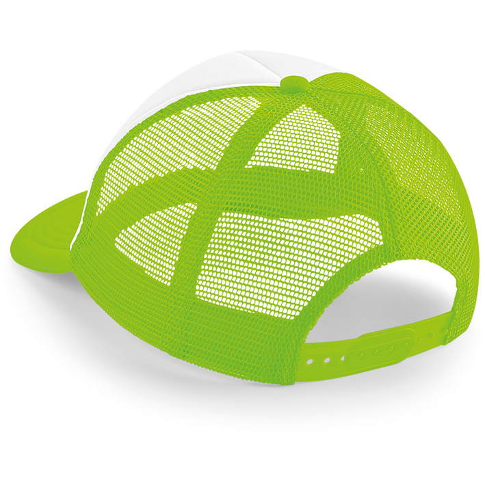 53.0645 Beechfield - B 645 fluorescent green/white .y65