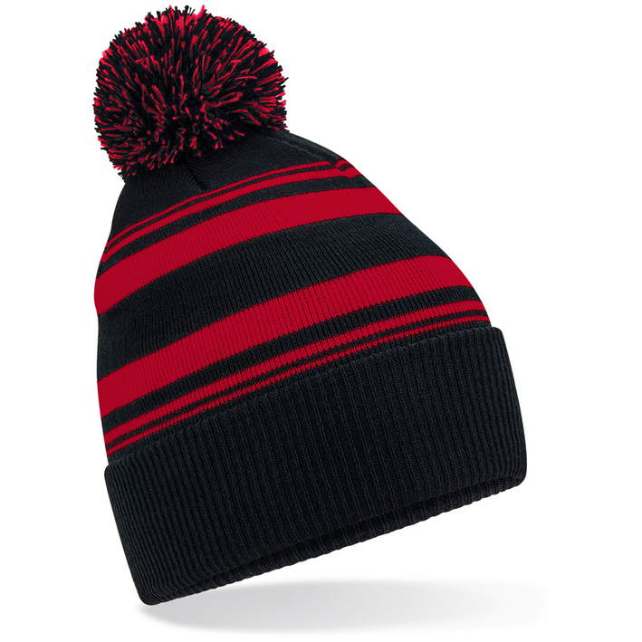 53.473R Beechfield - B 473R black/classic red .y28