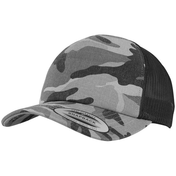 55.606C Flexfit - 6606C/6606CA dark camo/black .afo