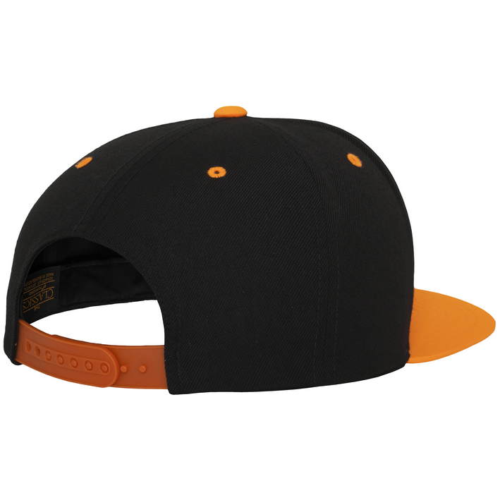 55.6089 Flexfit - 6089M black/neon orange .d89