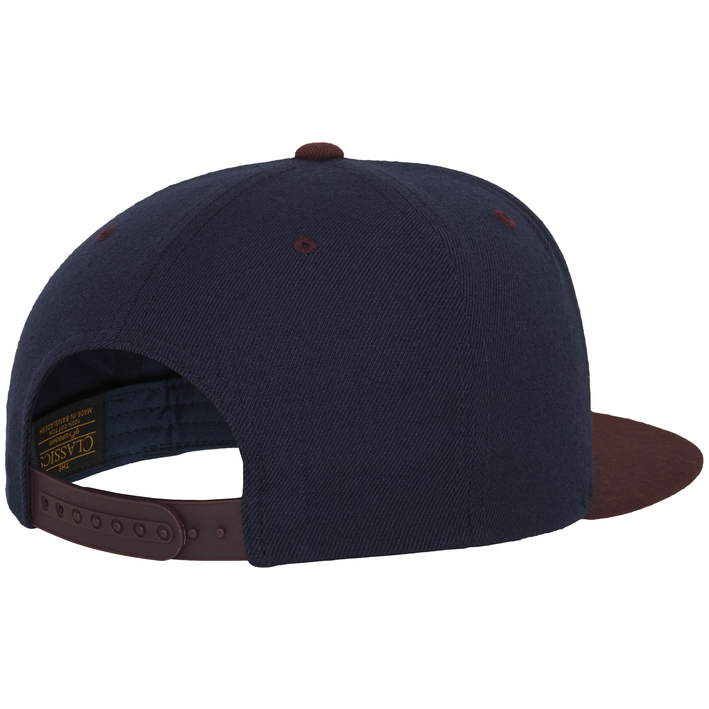 55.6089 Flexfit - 6089M navy/maroon .x87