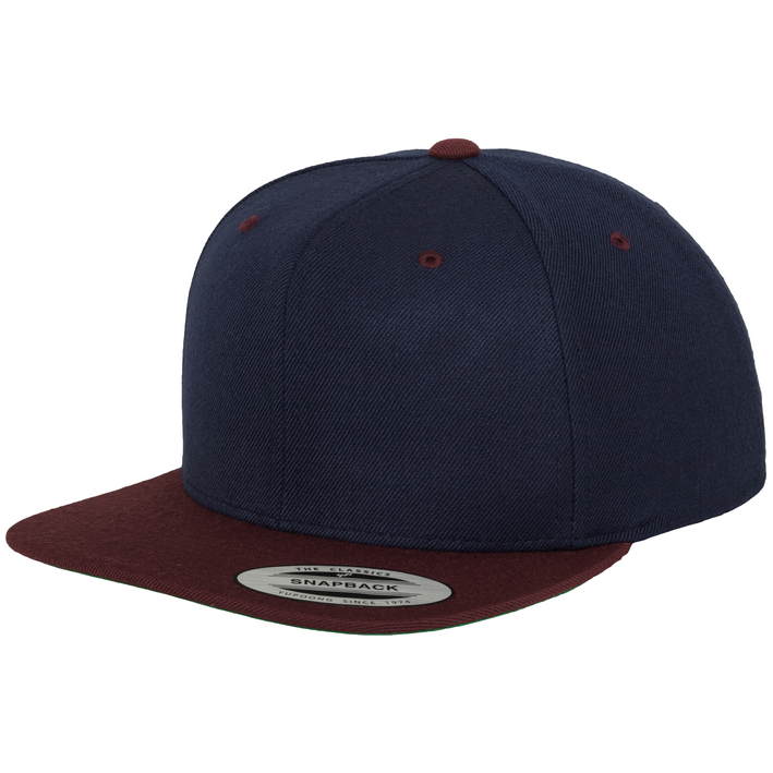 55.6089 Flexfit - 6089M navy/maroon .x87