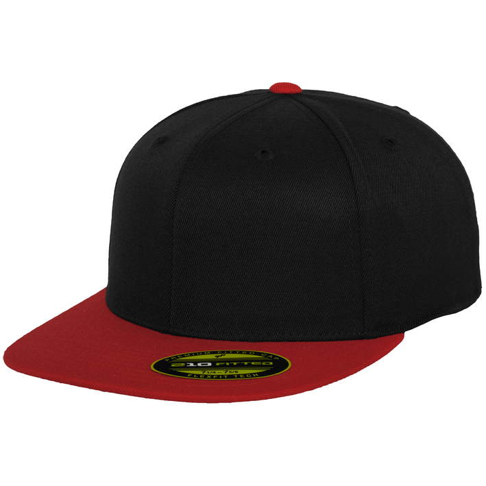 55.6210 Flexfit - 6210/6210T black/red .814