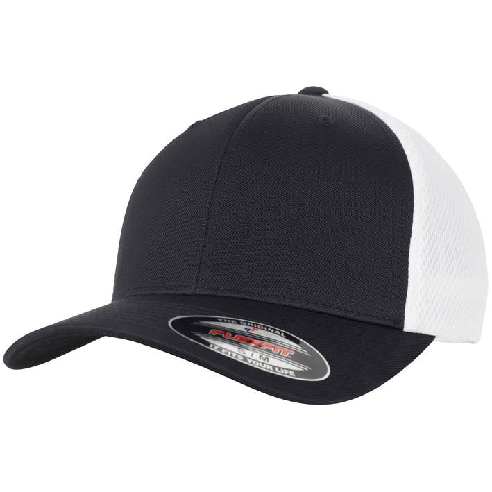 55.6533 Flexfit - 6533/6533T black/white .980