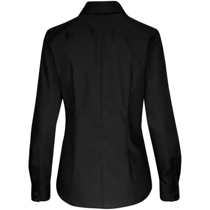 78.0613 Seidensticker - Blouse Slim LSL black .002