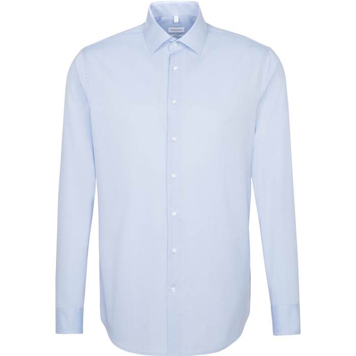 78.1000 Seidensticker - Shirt Shaped LSL light blue .037