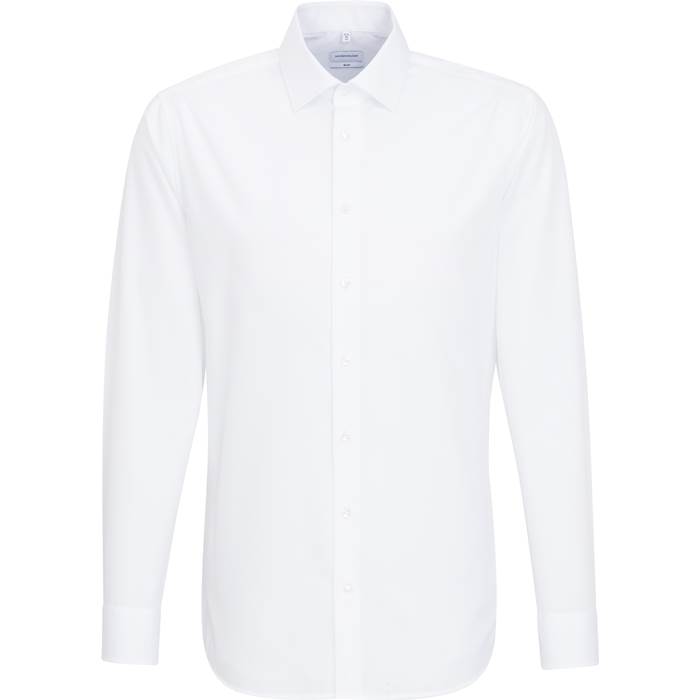 78.5198 Seidensticker - Shirt Slim LSL white .001