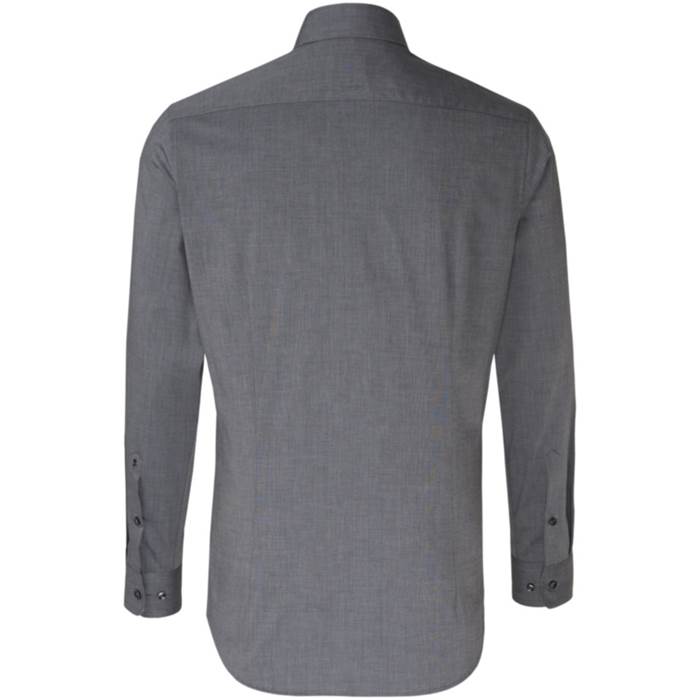 78.5198 Seidensticker - Shirt Slim LSL anthracite .020