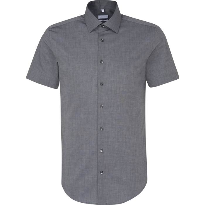 78.6521 Seidensticker - Shirt Slim SSL anthracite .020