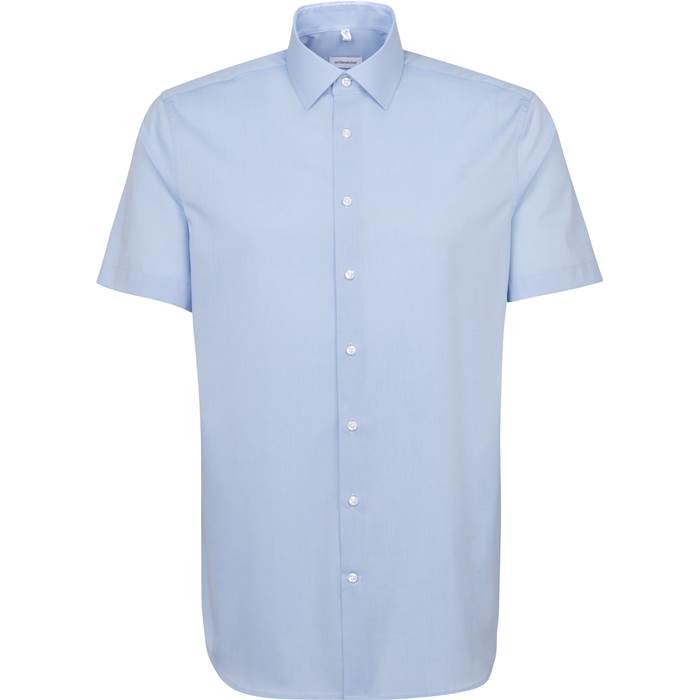 78.6521 Seidensticker - Shirt Slim SSL light blue .037