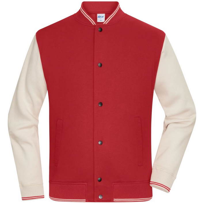 carmine red/sandstone