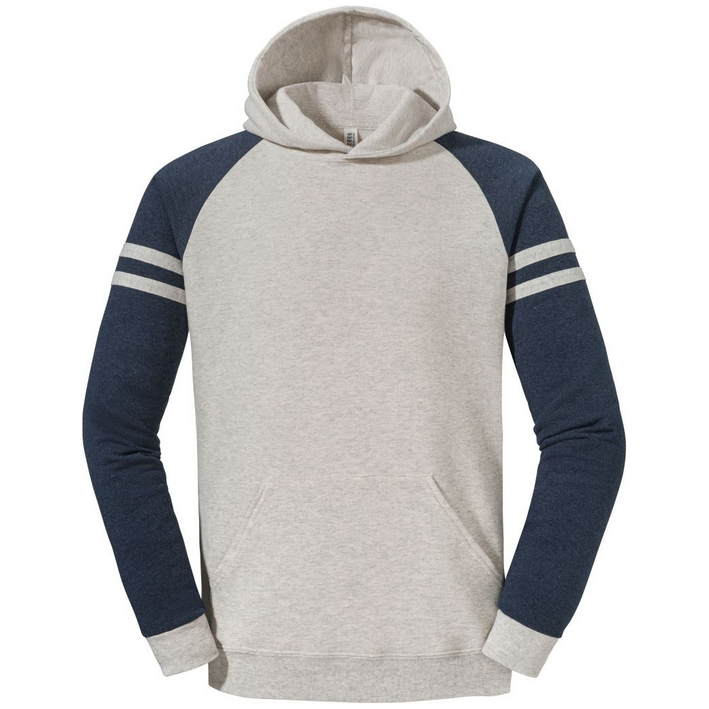 oatmeal heather/indigo heather