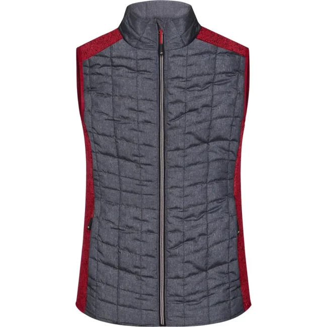 red melange/anthracite melange