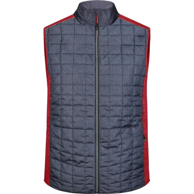 red melange/anthracite melange