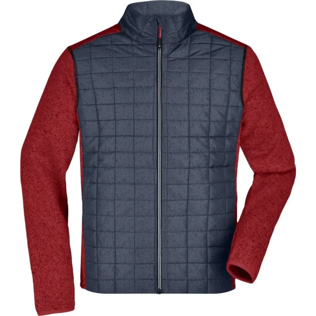 red melange/anthracite melange