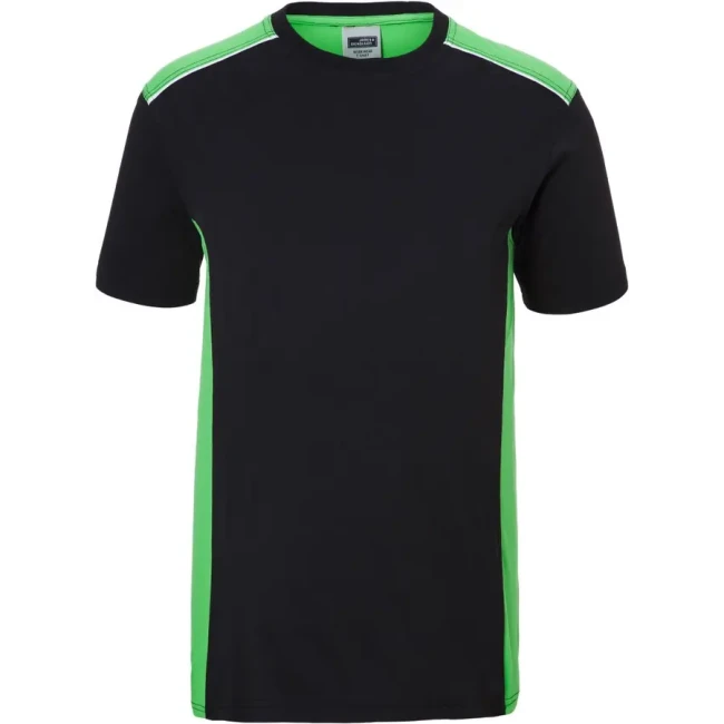 black/lime green