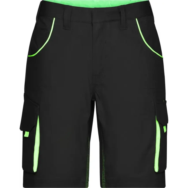 black/lime green
