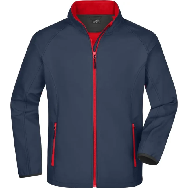 iron grey/red