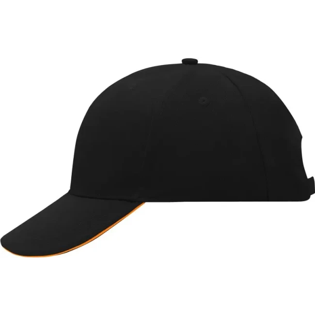 black/orange