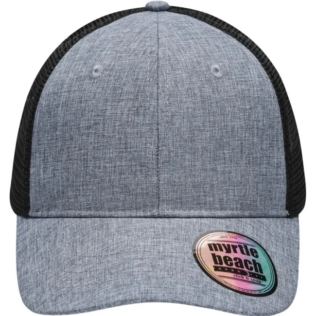 grey melange/black