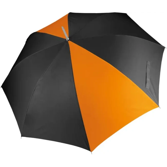 black/orange