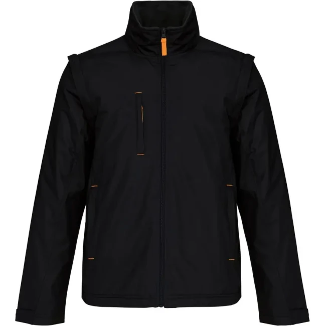 black/orange/black
