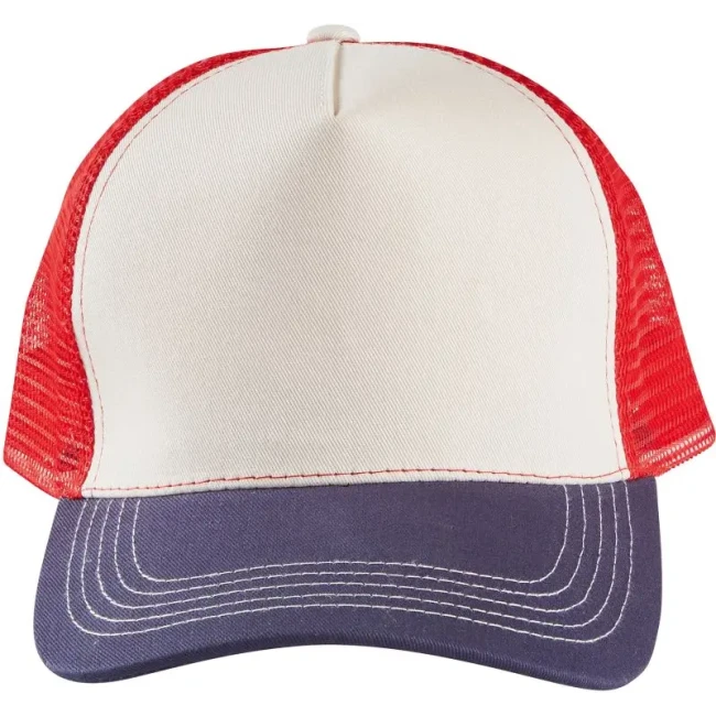 off white/french navy/bright red