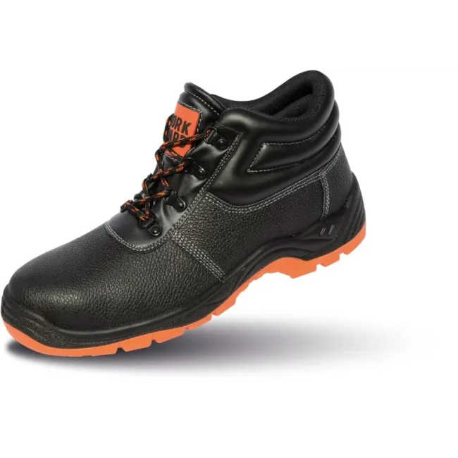 black/orange