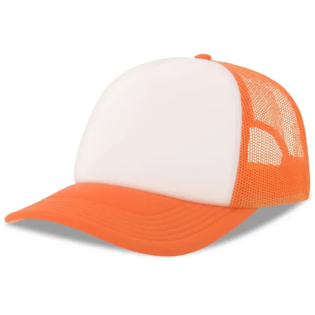 white/orange fluo