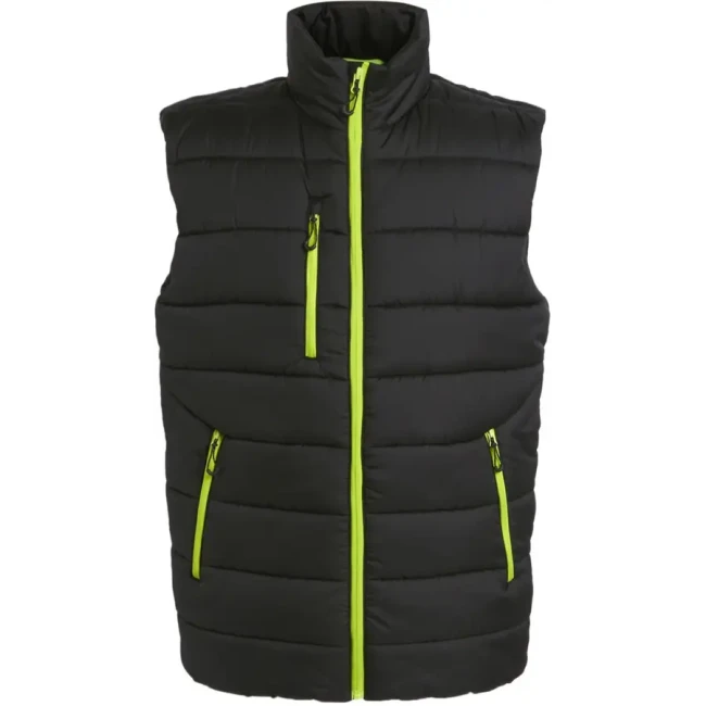 black/lime green