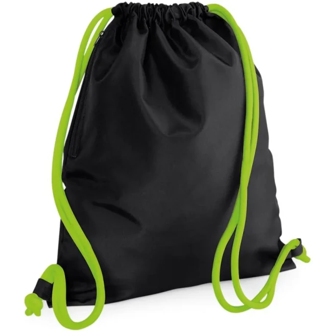 black/lime green