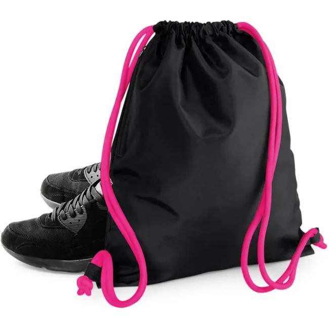 black/fuchsia