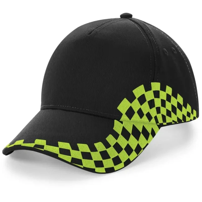 black/lime green
