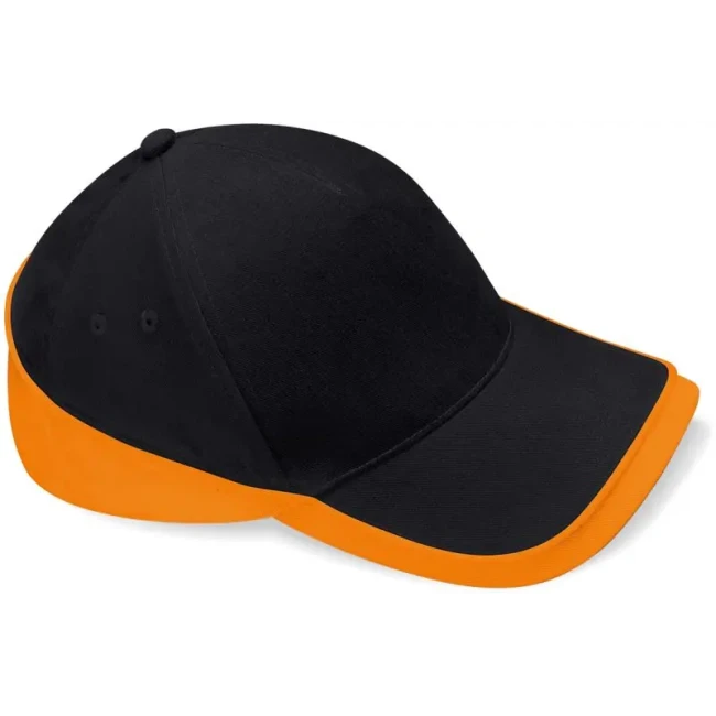 black/orange