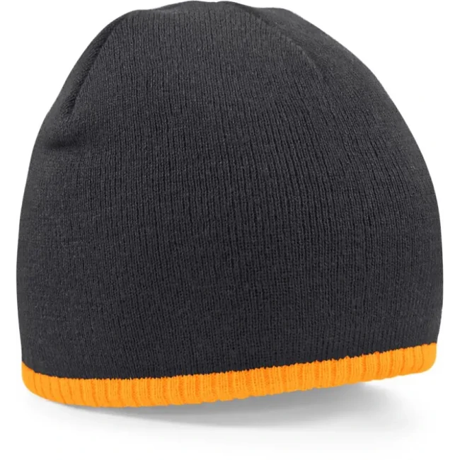 black/fluorescent orange