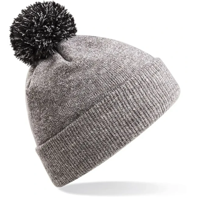 HEATHER GREY/BLACK