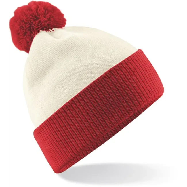 off white/bright red