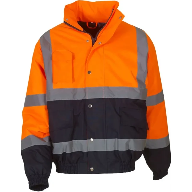hi vis orange/navy