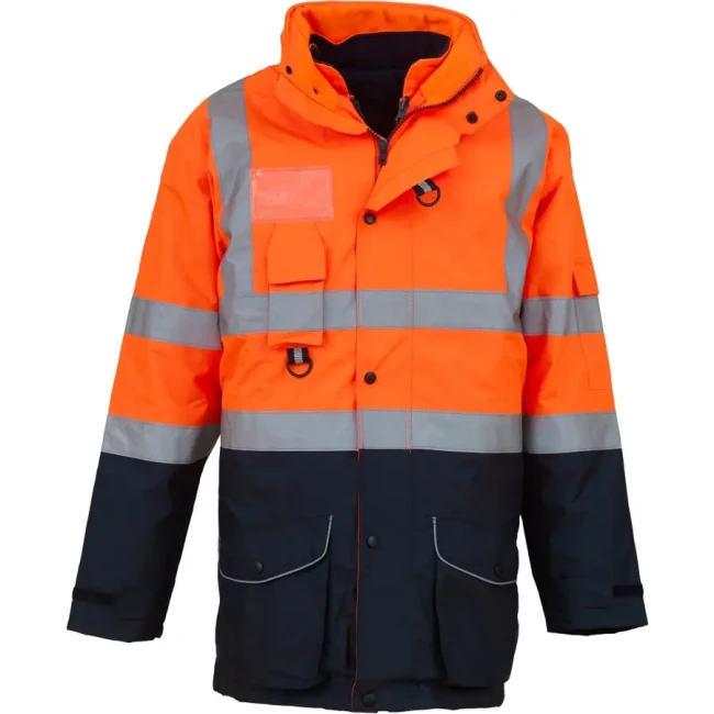 hi vis orange/navy