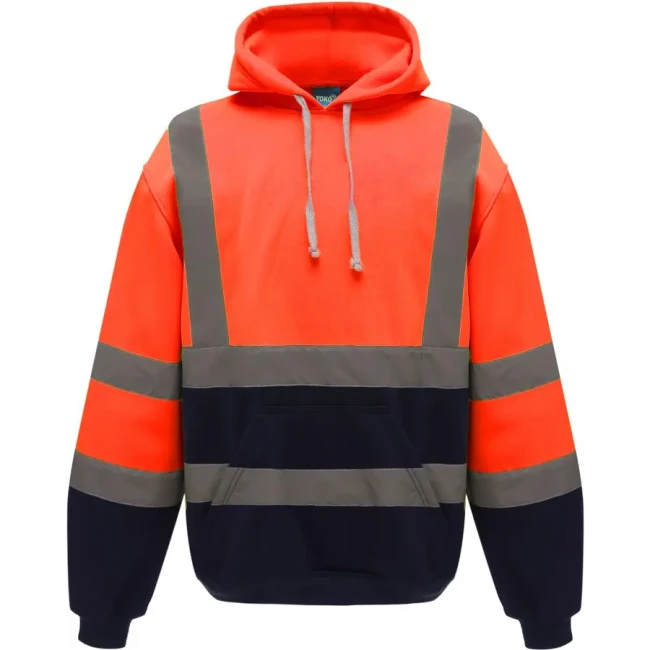 hi vis orange/navy