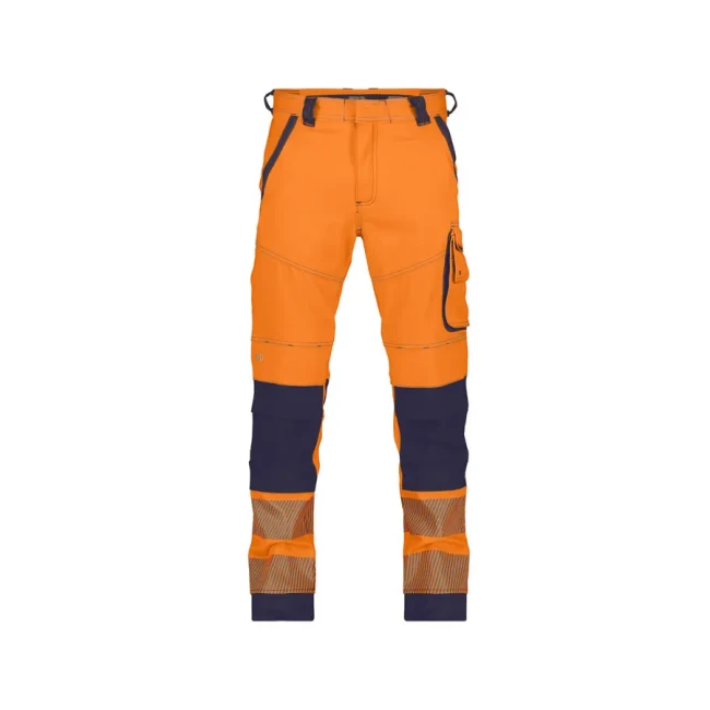 fluo orange/navy