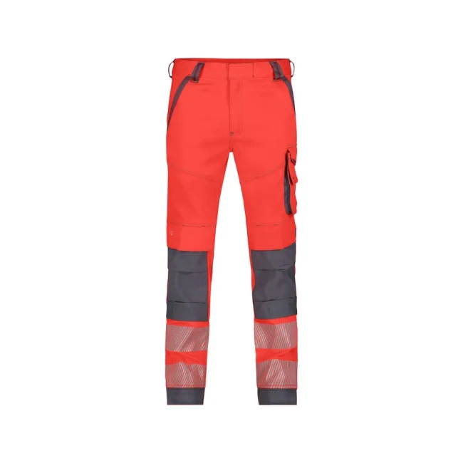 fluo red/cement grey