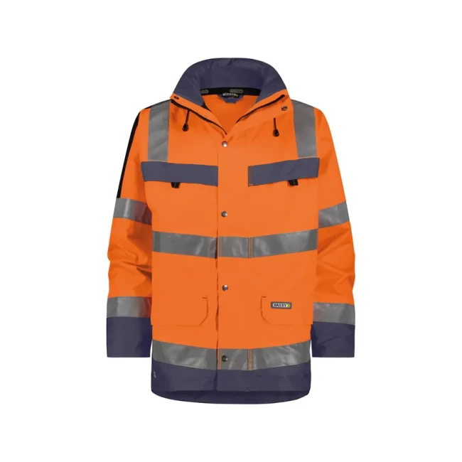 fluo orange/navy