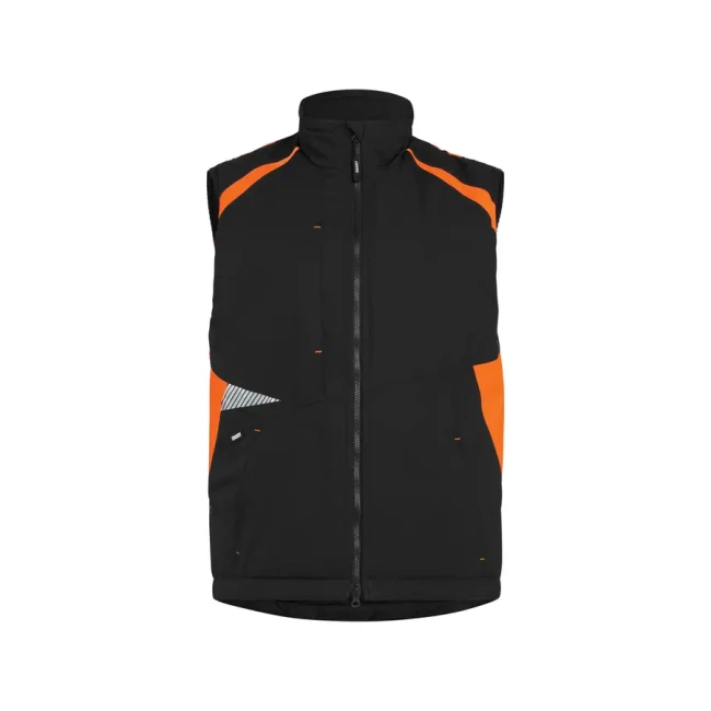 black/fluo orange